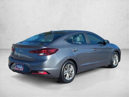 Machine Gray 2019 Hyundai ELANTRA SEL