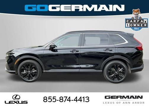 Crystal Black Pearl 2025 Honda CR-V Hybrid Sport Touring AWD