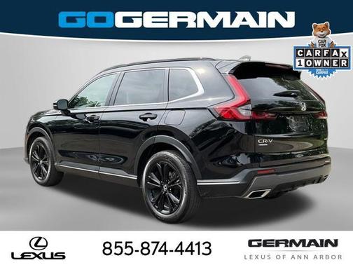 Crystal Black Pearl 2025 Honda CR-V Hybrid Sport Touring AWD