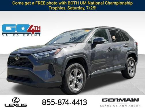 Magnetic Gray Metallic 2025 Toyota RAV4 XLE
