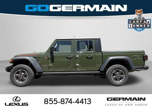 Sarge Green Clearcoat 2022 Jeep Gladiator Rubicon
