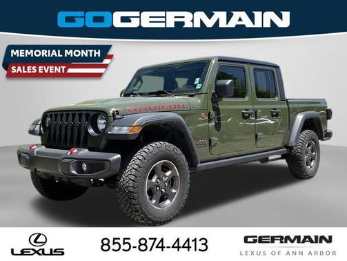 Sarge Green Clearcoat 2022 Jeep Gladiator Rubicon