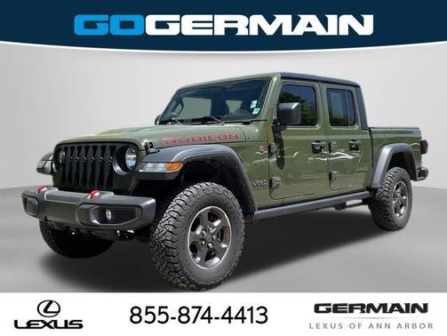 Sarge Green Clearcoat 2022 Jeep Gladiator Rubicon