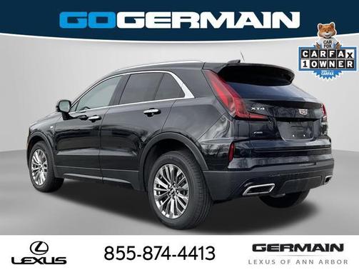 Stellar Black Metallic 2025 Cadillac XT4 Premium Luxury