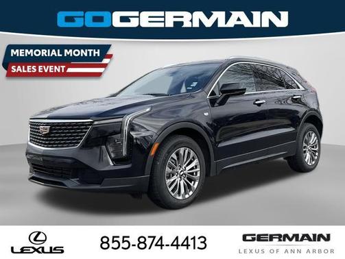 Stellar Black Metallic 2025 Cadillac XT4 Premium Luxury