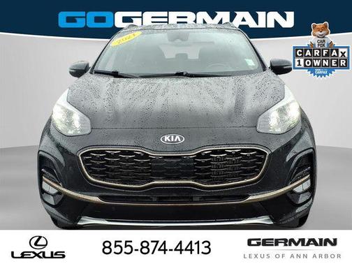 Black Cherry 2021 Kia Sportage SX Turbo