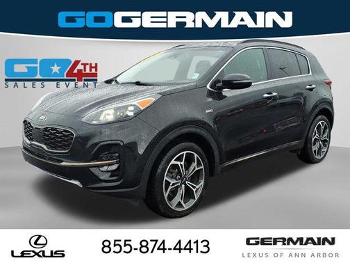 Black Cherry 2021 Kia Sportage SX Turbo
