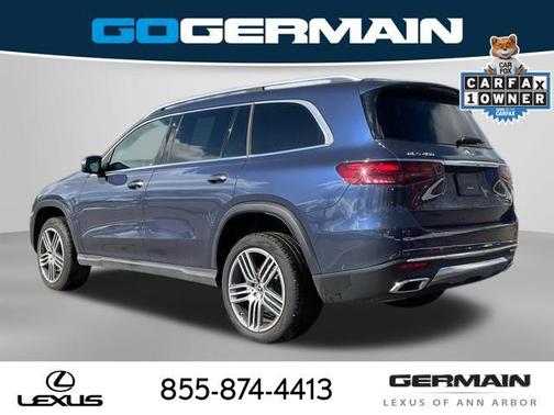 Twilight Blue Metallic 2025 Mercedes-Benz GLS 450 4MATIC