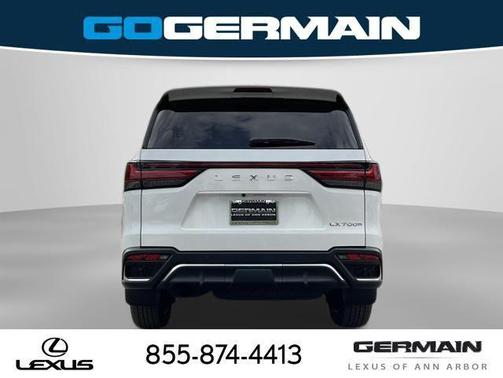 Ultra White 2026 Lexus LX 700h F SPORT Handling