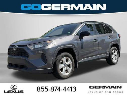 Magnetic Gray Metallic 2019 Toyota RAV4 Hybrid LE
