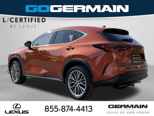 Cadmium Orange 2023 Lexus NX 350h Luxury