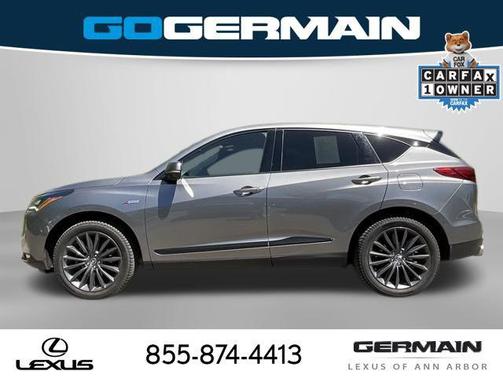 Carbon Metallic 2024 Acura RDX A-Spec Advance Package