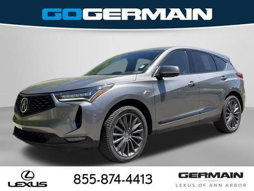 Carbon Metallic 2024 Acura RDX A-Spec Advance Package