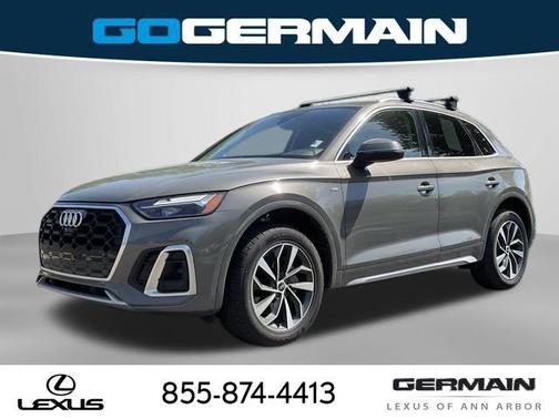 Mythos Black Metallic 2023 Audi Q5 45 S line Premium Plus