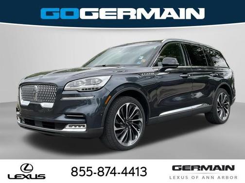 FLIGHT BLUE 2021 Lincoln Aviator Reserve AWD
