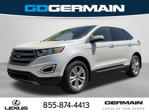 WHITE PLATINUM MET TRI-COAT 2017 Ford Edge SEL