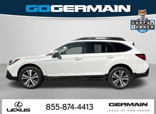 Crystal White Pearl 2018 Subaru Outback 2.5i Limited