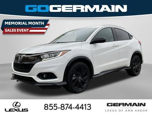 Platinum White Pearl 2022 Honda HR-V AWD Sport