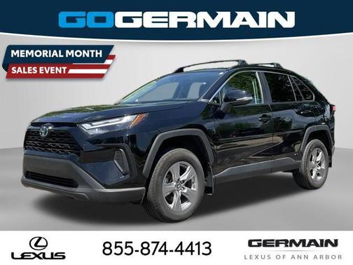 Midnight Black Metallic 2024 Toyota RAV4 Hybrid XLE