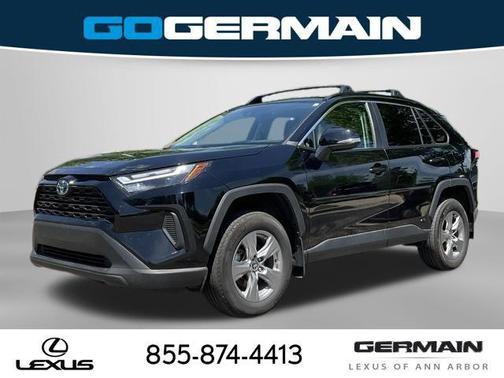 Midnight Black Metallic 2024 Toyota RAV4 Hybrid XLE