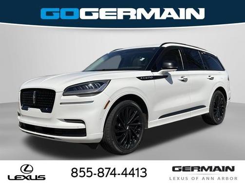 PRISTINE WHITE MET 3C 2023 Lincoln Aviator Reserve AWD
