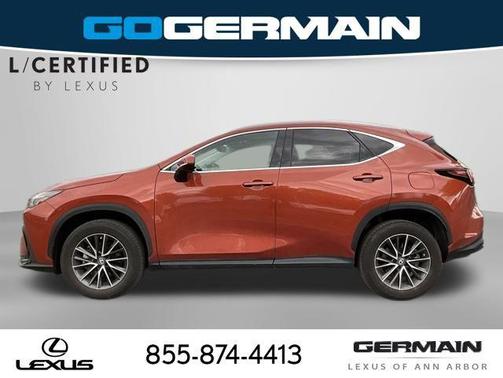 Cadmium Orange 2022 Lexus NX 350h Premium