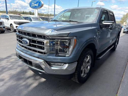 AZURE GRAY METALLIC TRICOAT 2023 Ford F-150 Lariat