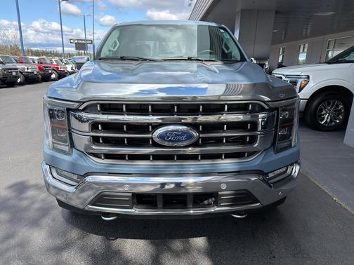AZURE GRAY METALLIC TRICOAT 2023 Ford F-150 Lariat