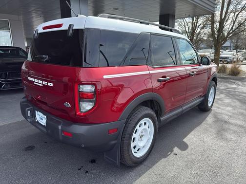 RUBY RED METALLIC TC 2025 Ford Bronco Sport Heritage