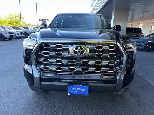 Midnight Black Metallic 2026 Toyota Tundra Platinum