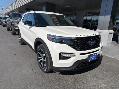 STAR WHITE MET TRI-COAT 2020 Ford Explorer ST