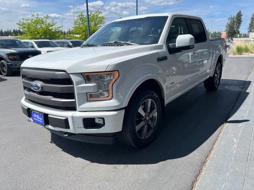 OXFORD WHITE 2017 Ford F-150 Lariat