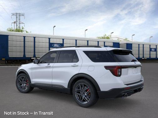 Space White Metallic 2026 Ford Explorer ST