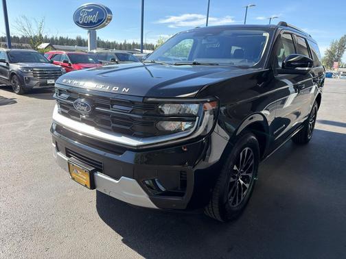 AGATE BLACK METALLIC 2025 Ford Expedition Platinum