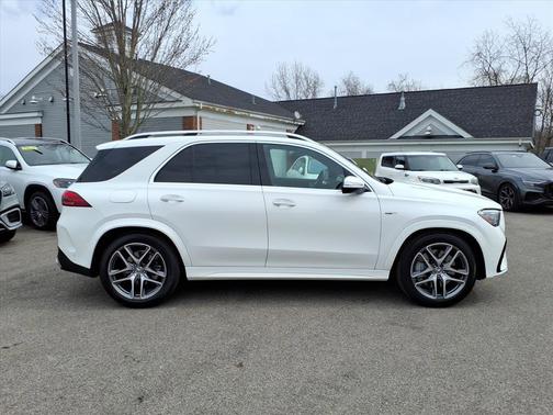 Polar White 2024 Mercedes-Benz AMG GLE 53