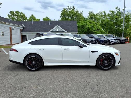 Polar White 2023 Mercedes-Benz AMG GT 53