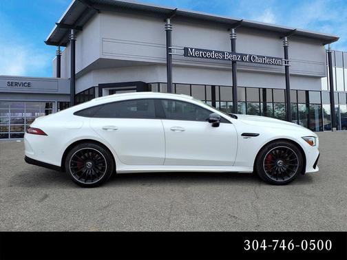 Polar White 2023 Mercedes-Benz AMG GT 53