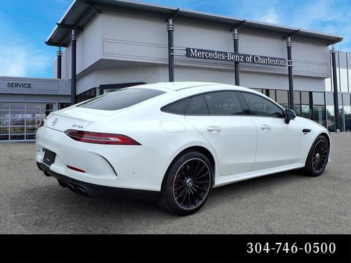 Polar White 2023 Mercedes-Benz AMG GT 53