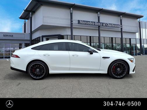 Polar White 2023 Mercedes-Benz AMG GT 53