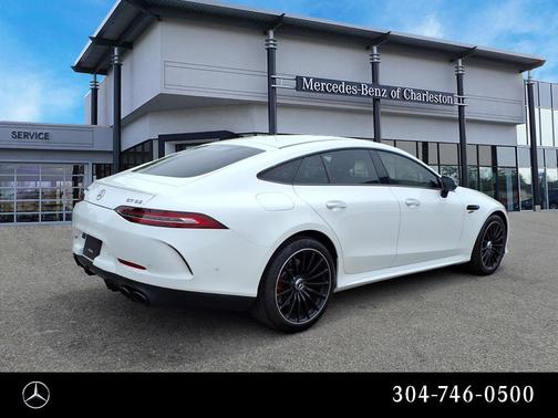 Polar White 2023 Mercedes-Benz AMG GT 53