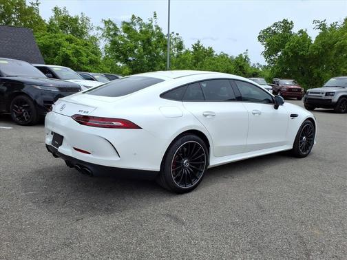 Polar White 2023 Mercedes-Benz AMG GT 53