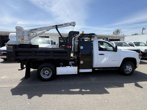 Summit White 2013 GMC Sierra 3500 Work Truck