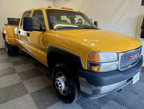 Wheatland Yellow 2001 GMC Sierra 3500 SLE Crew Cab