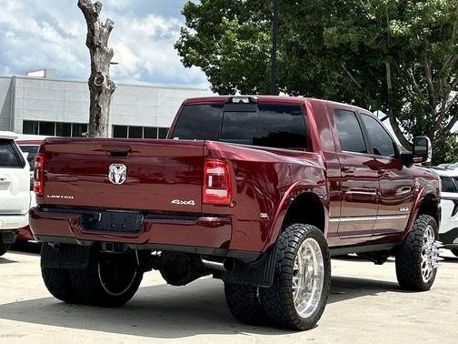 Delmonico Red Pearlcoat 2023 RAM 3500 Limited Mega Cab 4x4 6'4' Box