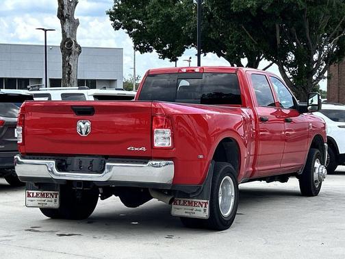 Flame Red Clearcoat 2024 RAM 3500 Tradesman Crew Cab 4x4 8' Box