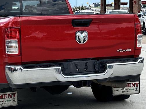 Flame Red Clearcoat 2024 RAM 3500 Tradesman Crew Cab 4x4 8' Box