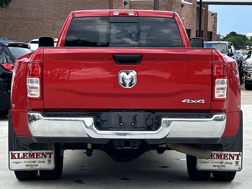 Flame Red Clearcoat 2024 RAM 3500 Tradesman Crew Cab 4x4 8' Box