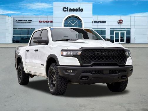 Bright White Clearcoat 2025 RAM 1500 Rebel