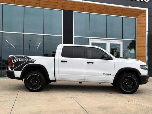 Bright White Clearcoat 2025 RAM 1500 Rebel
