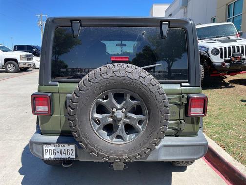 Sarge Green Clearcoat 2021 Jeep Wrangler Willys